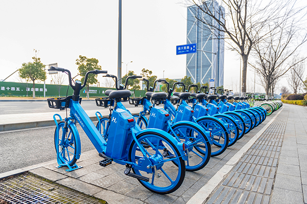 永安行氫能自行車站點