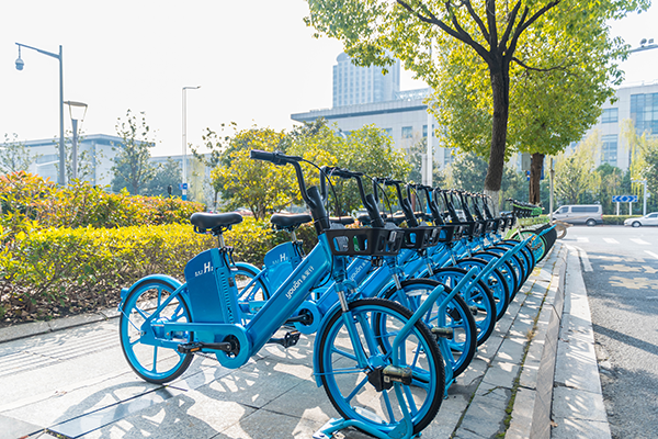 永安行氫能自行車站點
