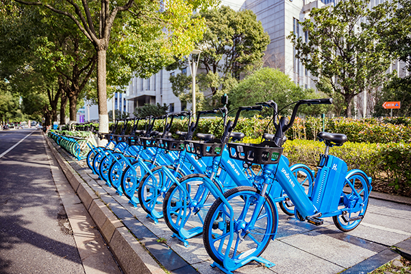 永安行氫能自行車站點