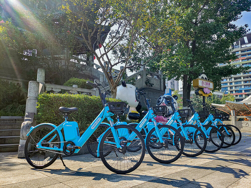 成都：助力市民“氫”裝出行，2000輛氫能自行車騎進(jìn)錦江區(qū)