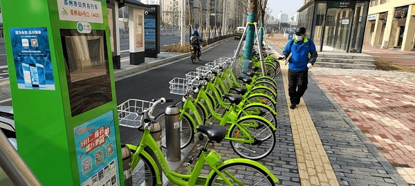 蘇州市區(qū)公共自行車24小時(shí)正常運(yùn)營(yíng)3400個(gè)站點(diǎn)全面消毒