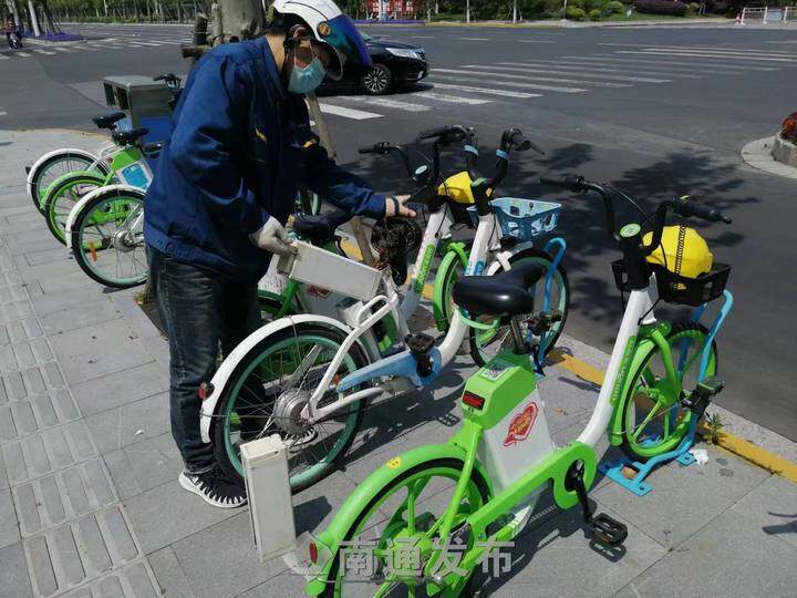 一天更換電瓶6000余塊！南通永安行組建“突擊維保隊”保障市民出行