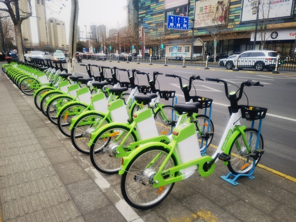 “五一”期間，常州有樁助力車騎行量同期增長93%