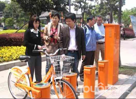 臺(tái)北市相關(guān)部門來常熟考察公共自行車項(xiàng)目
